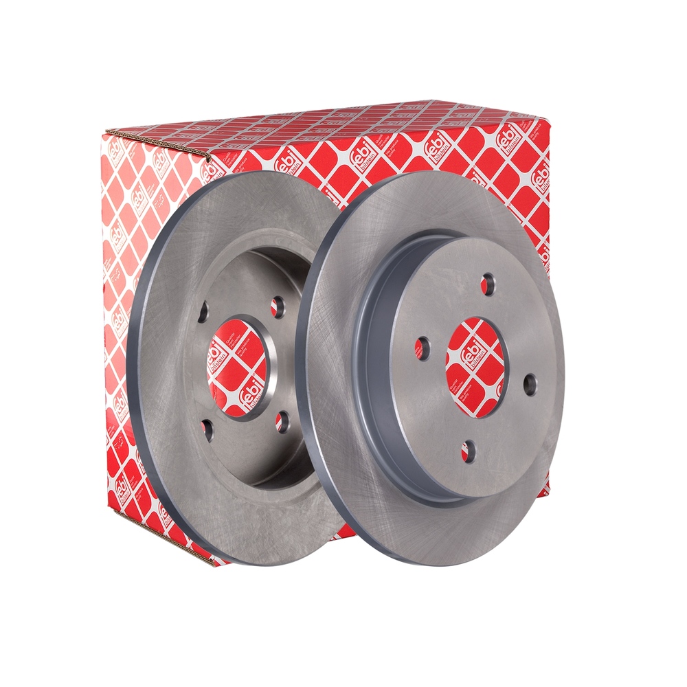 FEBI BILSTEIN Brake disc Rear Axle 05652 Brake rotor,Brake discs FORD,Fiesta Mk6 Schrägheck (JA8, JR8),Fiesta Mk5 Schrägheck (JH1, JD1, JH3, JD3)
