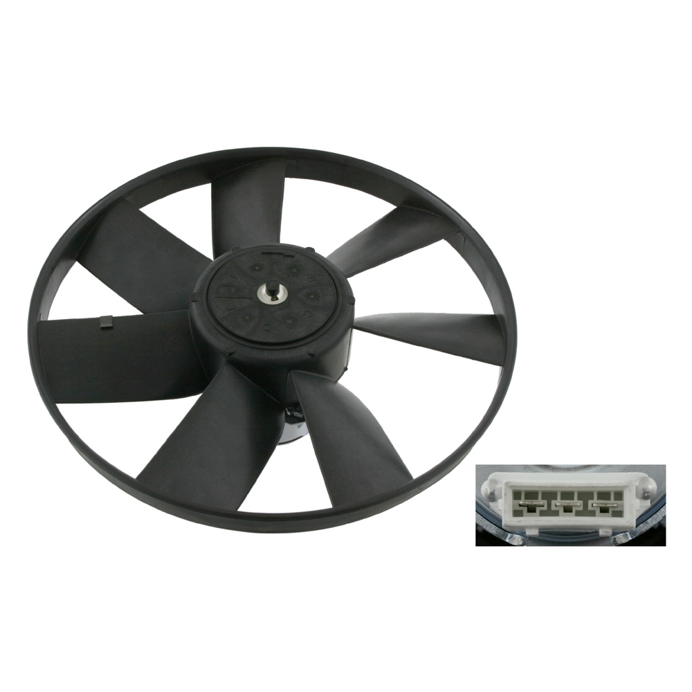 FEBI BILSTEIN Cooling Fan VW 06993 191959455AK,191959455AT,1H0959455 Radiator Fan,Fan, radiator 1H0959455A,1H0959455N,1H0959455P,3A0959455H,3A0959455J