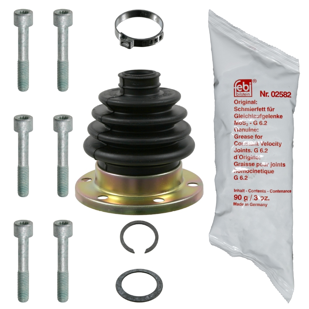 FEBI BILSTEIN CV Boot transmission sided 08303 CV Joint Gaiter,CV Joint Boot VW,TRANSPORTER III Bus,Transporter T3 Kastenwagen