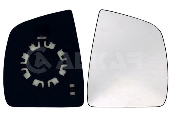 ALKAR Wing Mirror Glass Right 6402929 Side Mirror Glass,Mirror Glass OPEL,FIAT,VAUXHALL,COMBO Kasten/Kombi (X12),Combo Combi / Tour (X12)