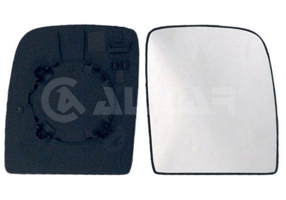 ALKAR Wing Mirror Glass Right 6412955 Side Mirror Glass,Mirror Glass FIAT,PEUGEOT,TOYOTA,Scudo (270_, 272_),Scudo Kastenwagen (270_, 272_)
