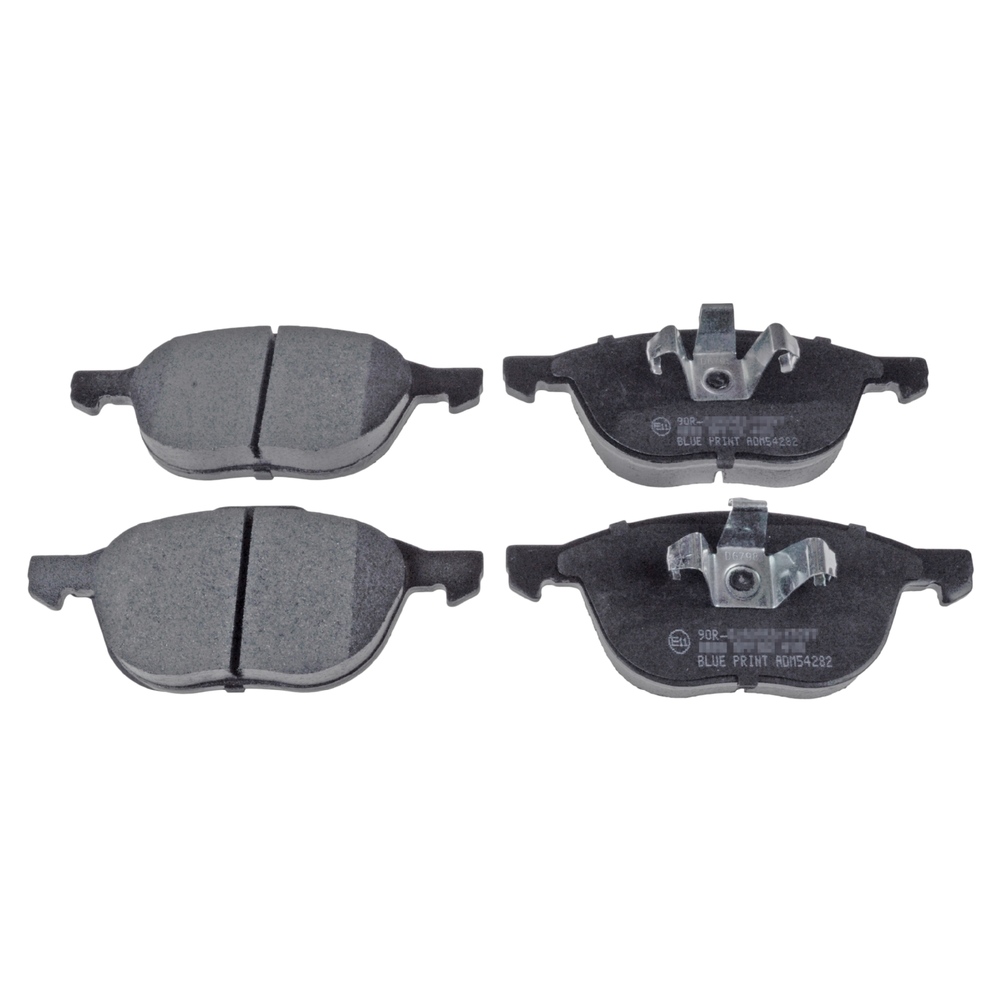 BLUE PRINT Brake pad set FORD,MAZDA,VOLVO ADM54282 1223682,1321517,1360305 1508074,1515017,1519527,1519528,1566093,1695810,1712024,1753844,1759370