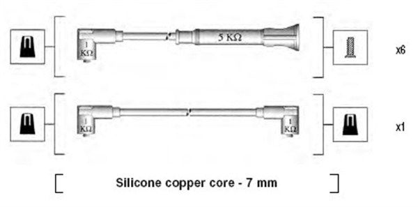 Spark Plug Cable Set