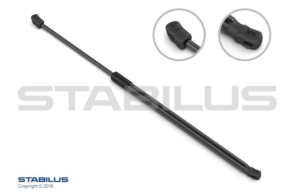 STABILUS Tailgate strut //  LIFT-O-MAT® 220389 Gas spring, boot- / cargo area,Boot struts MERCEDES-BENZ,GLC (X253),GLC Coupe (C253)