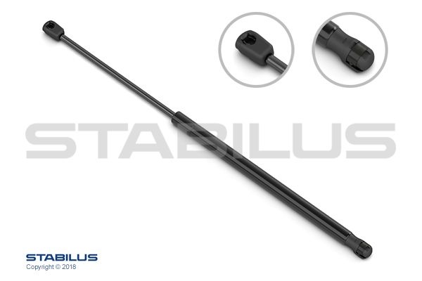 STABILUS Tailgate strut //  LIFT-O-MAT® Eject Force: 700N 038758 Gas spring, boot- / cargo area,Boot struts PEUGEOT,TOYOTA,CITROËN