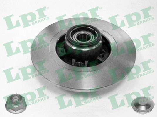 Lpr Bromsskiva Hub Brake Disc R1033pca Renault R1033pca Storlek 2