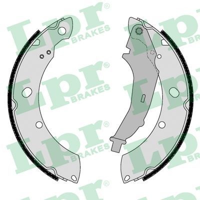 Lpr Bromsbackar Sats 01182 Volkswagen 01182 Storlek 2