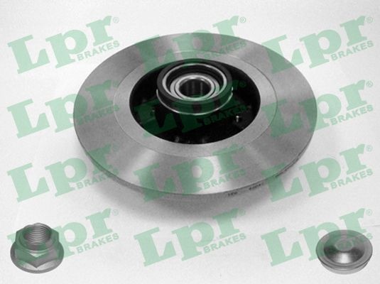 Lpr Bromsskiva Hub Brake Disc R1031pca Renault R1031pca Storlek 2