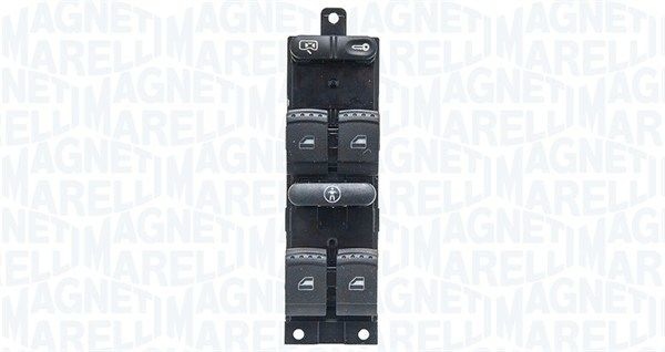 MAGNETI MARELLI Switch, window winder Left Front 000050980010 VW,Golf IV Schrägheck (1J1),Golf IV Variant (1J5),Bora Limousine (1J2)