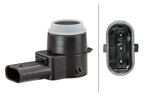 HELLA Parking Sensors 6PX 358 141-091 Reversing Sensors,Rear Parking Sensors MERCEDES-BENZ,C-Klasse Limousine (W204),C-Klasse T-modell (S204)
