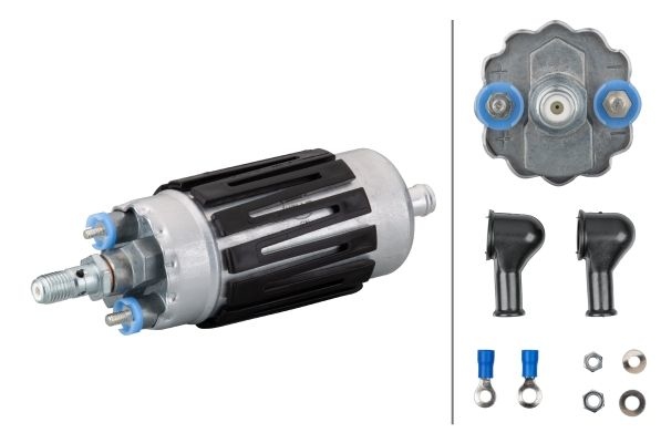 HELLA Fuel Pump Electric 8TF 358 146-191 VW,AUDI,GOLF I Cabriolet (155),GOLF II (19E, 1G1),GOLF I (17),SCIROCCO (53B),Caddy I Pickup (14)