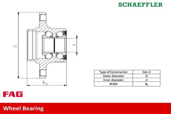 FAG Wheel bearing kit VW,AUDI,SKODA 713 6102 20 1J0501477A,1J0501477AWB,1J0598477 1J0501477A,1J0501477AWB,1J0598477,1J0501477A,1J0501477AWB,1J0598477
