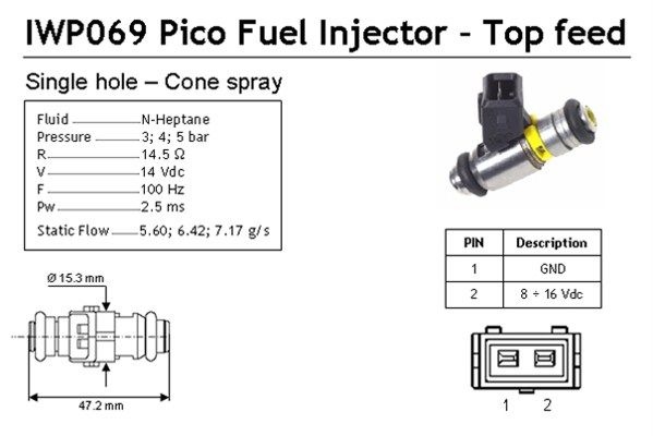 Injector IWP069 Magneti Marelli