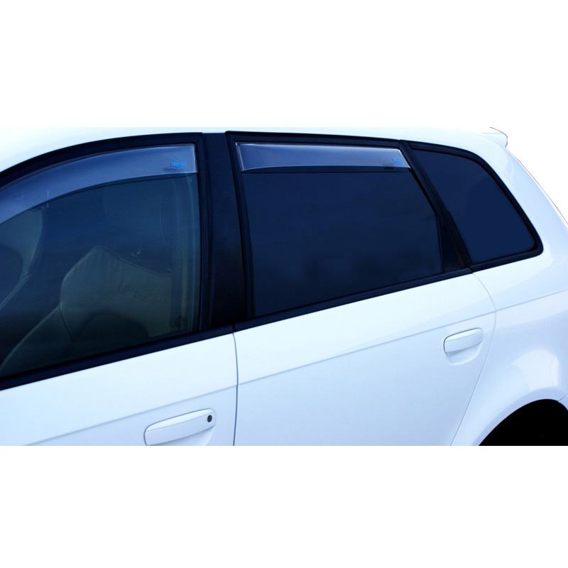 Side wind deflectors Master Clear (rear) suitable for Nissan Juke 2019-