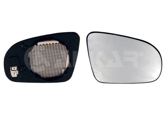ALKAR Wing Mirror Glass Right 6402421 Side Mirror Glass,Mirror Glass OPEL,VAUXHALL,COMBO Kasten/Kombi,COMBO Tour,COMBO Mk II (C) Kasten/Kombi (F25)