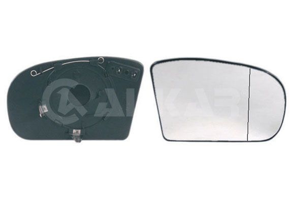 ALKAR Wing Mirror Glass Right 6472534 Side Mirror Glass,Mirror Glass MERCEDES-BENZ,E-Klasse Limousine (W211),C-Klasse Limousine (W203)