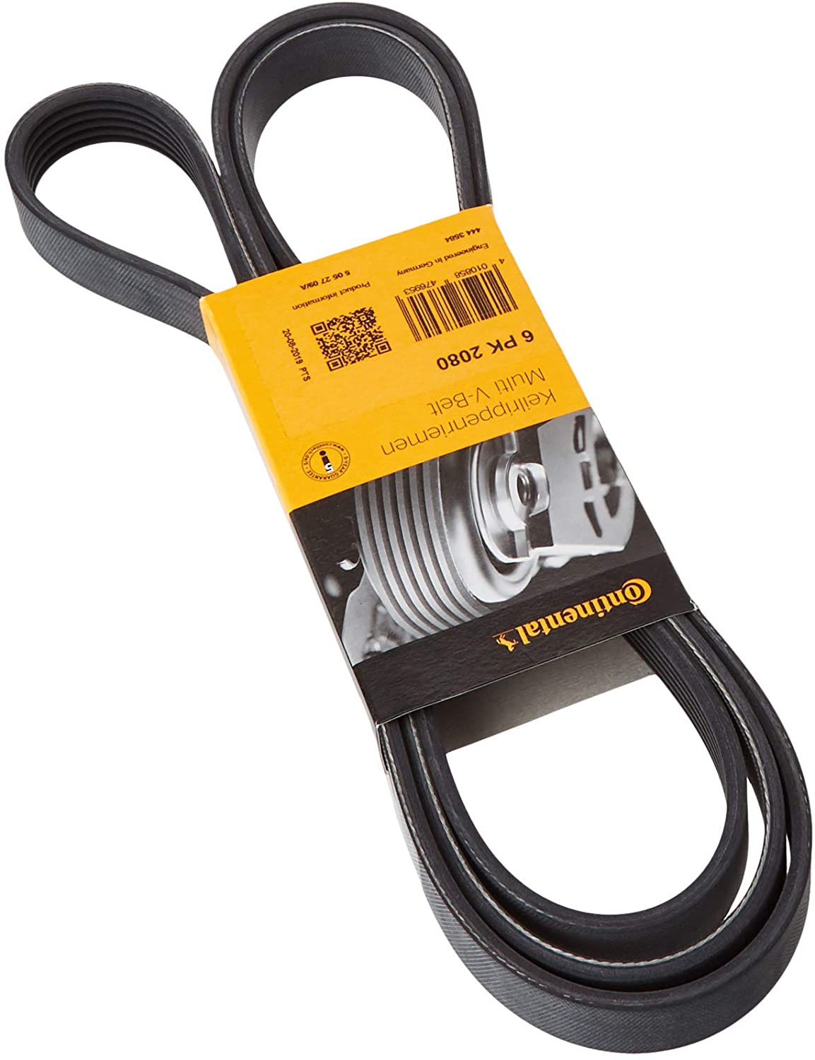 CONTITECH V-ribbed belt VW,MERCEDES-BENZ,BMW 6PK2080 11287786075,11288477779,7786075 53013676AB,53013676AC,K53013676AB,K53013676AC,6PK2078,6PK2079