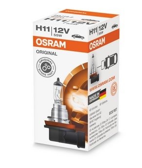 OSRAM Light Bulbs H11 64211 Bulb, spotlight VW,AUDI,MERCEDES-BENZ,Golf V Schrägheck (1K1),Golf VII Schrägheck (5G1, BQ1, BE1, BE2),TOURAN (1T1, 1T2)