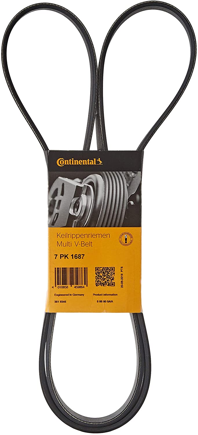 CONTITECH V-ribbed belt 7PK1687 Serpentine belt,Auxiliary belt MERCEDES-BENZ,OPEL,RENAULT,VITO Kasten (W447),VITO Tourer (W447),VITO Mixto (W447)