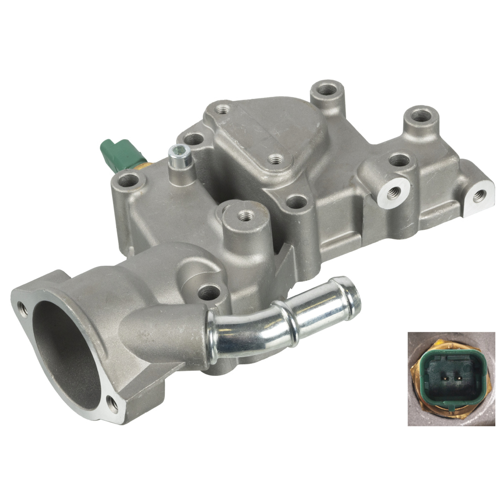 FEBI BILSTEIN Thermostat Housing with sensor 170795 FIAT,PEUGEOT,CITROËN,QUBO (225),FIORINO Kasten/Kombi (225),Fiorino MPV (225)