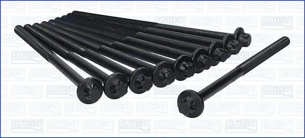 Bultsats topplock