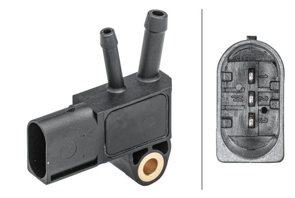 HELLA Sensors MERCEDES-BENZ,SMART,JEEP 6PP 009 409-171 05149278AB,5146187AD,56044587AA Sensor, exhaust pressure 56044587AB,K05146187AD,K56044587AA