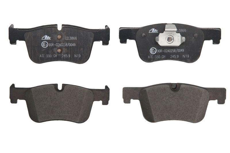 ATE Brake pad set excl. wear warning contact 13.0470-3866.2 Brake pads,Brake pad set, disc brake BMW,1 Schrägheck (F20),3 Touring (F31)