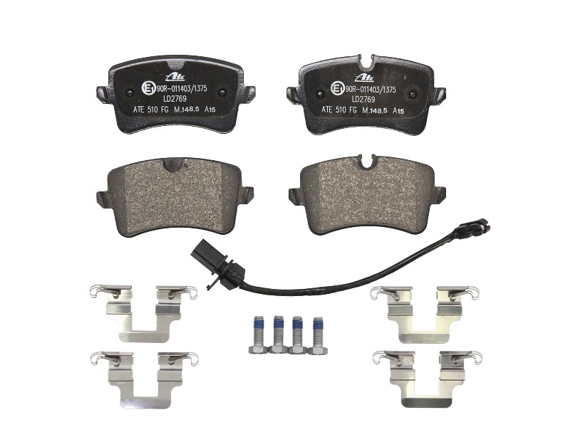 ATE Brake pad set incl. wear warning contact 13.0470-2769.2 Brake pads,Brake pad set, disc brake AUDI,A6 Avant (4G5, 4GD, C7)