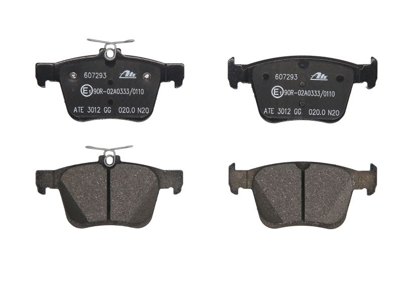 ATE Brake pad set VW,AUDI,SKODA 13.0460-7293.2 5Q0698451AD,5Q0698451AK,5Q0698451J 5Q0698451N,5Q0698451Q,8V0698451F,5Q0698451AD,5Q0698451AK,5Q0698451J