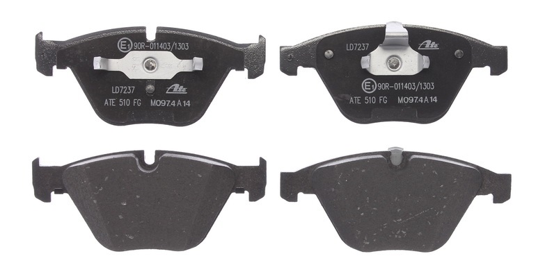 ATE Brake pad set excl. wear warning contact 13.0470-7237.2 Brake pads,Brake pad set, disc brake BMW,3 Touring (E91),3 Limousine (E90),3 Coupe (E92)
