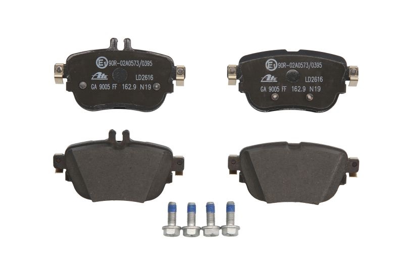 ATE Brake pad set MERCEDES-BENZ 13.0470-2616.2 0004206000,0004206100,0004209203 0004209700,0004209800,A0004206000,A0004206100,A0004209203,A0004209700