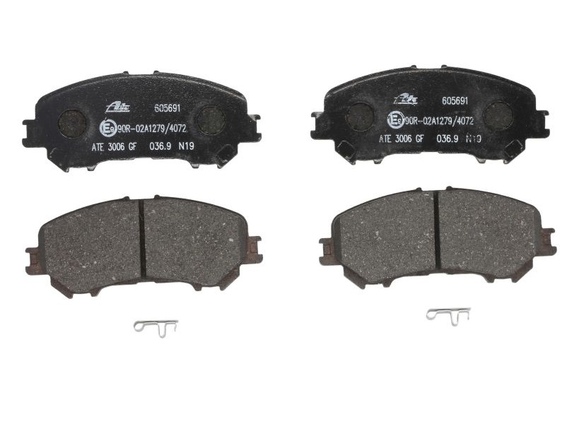 ATE Brake pad set with acoustic wear warning 13.0460-5691.2 Brake pads,Brake pad set, disc brake RENAULT,NISSAN,Kadjar (HA_, HL_),Koleos II (HC_)