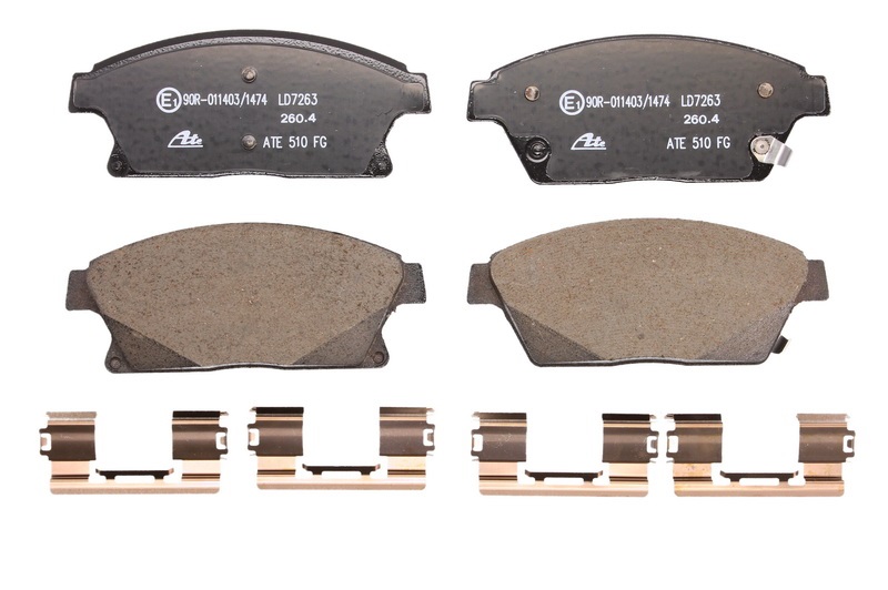 ATE Brake pad set OPEL,CHEVROLET,VAUXHALL 13.0470-7263.2 LD7263,13301234,13412810 22799077,13301234,13412810,1605178,22799077,542115,605135,13301234