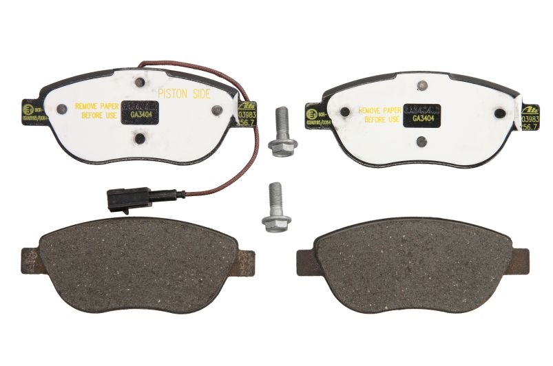 ATE Brake pad set incl. wear warning contact 13.0460-3983.2 Brake pads,Brake pad set, disc brake FIAT,CHRYSLER,LANCIA,BRAVO II (198),STILO (192)