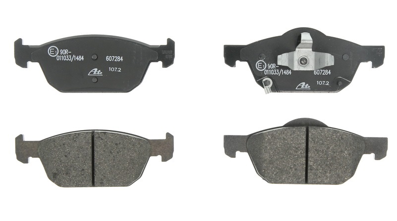 ATE Brake pad set with acoustic wear warning 13.0460-7284.2 Brake pads,Brake pad set, disc brake HONDA,CIVIC IX (FK),CIVIC X Schrägheck (FC_, FK)