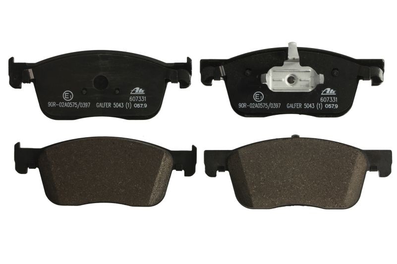 ATE Brake pad set OPEL,PEUGEOT,TOYOTA 13.0460-7331.2 1613260780,1678168280,1613260780 1678168280,1613260780,1678168280,SU001A3132,1613260780