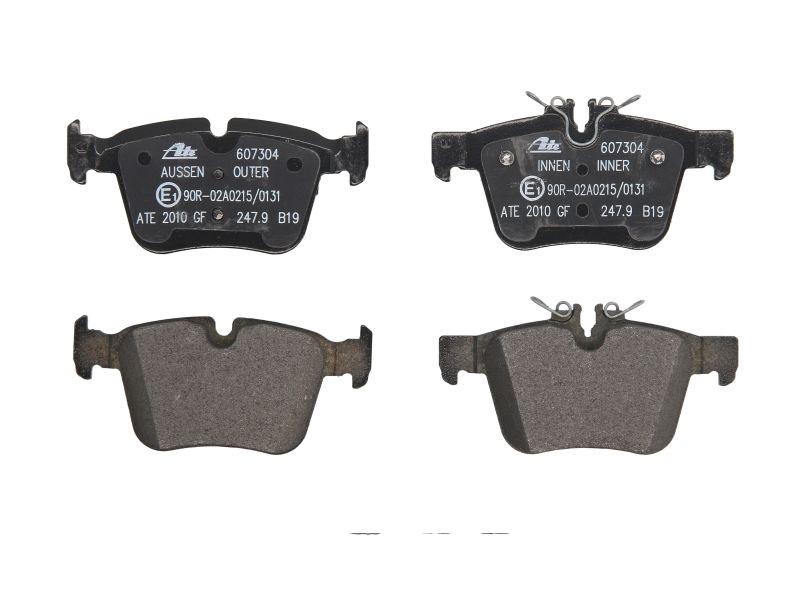 Bromsbelaggssats Skivbroms 13046073042 Ate Mercedes-Benz Ate 13046073042 Storlek 2
