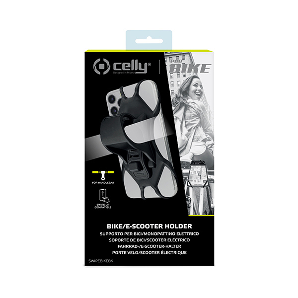 Celly Swipe Bicycle Holder Black