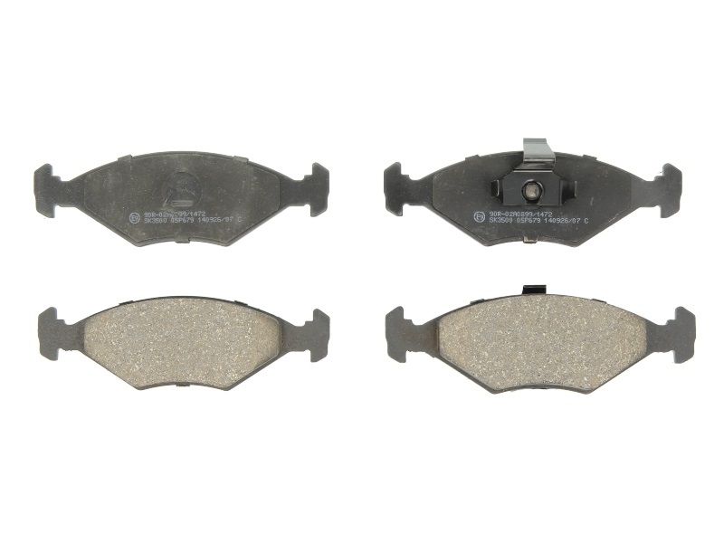 Lpr Bromsbelaggssats Skivbroms 05P679 Fiat 05P679 Storlek 05