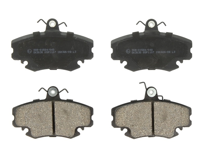 Lpr Bromsbelaggssats Skivbroms 05P1107 Peugeot 05P1107 Storlek 05