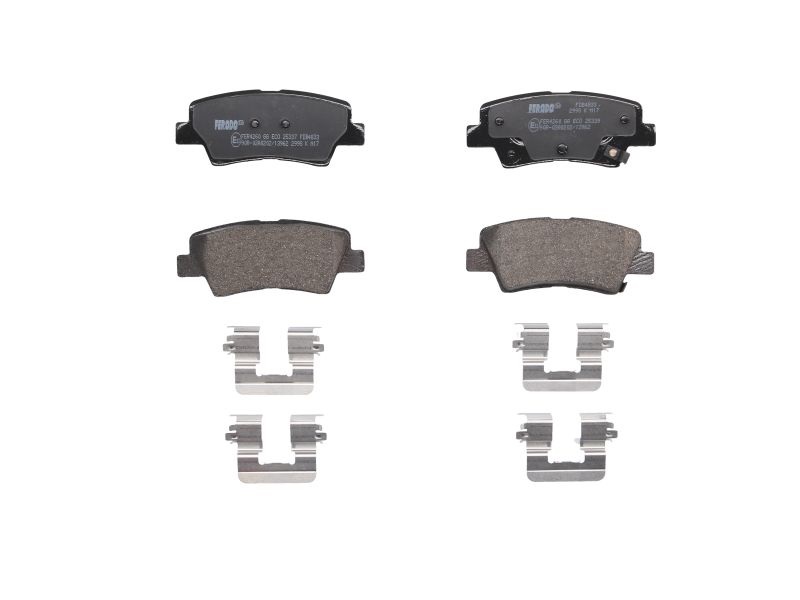 FERODO Brake pad set HYUNDAI,KIA,SSANGYONG FDB4833 583022VA50,583023ZA10,583023ZA16 583023ZA70,583023ZA76,58302A6A20,58302A6A30,58302A6A31,58302A6A33