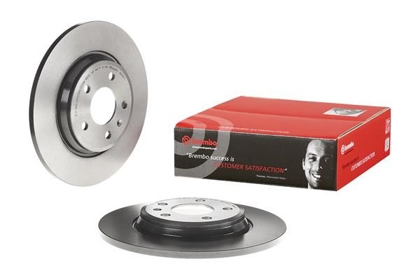 BREMBO Brake disc PRIME LINE - UV Coated solid 08.D060.11 Brake rotor,Brake discs VW,AUDI,Polo Classic (6V2),A4 B9 Avant (8W5, 8WD),A5 Sportback (F5A)