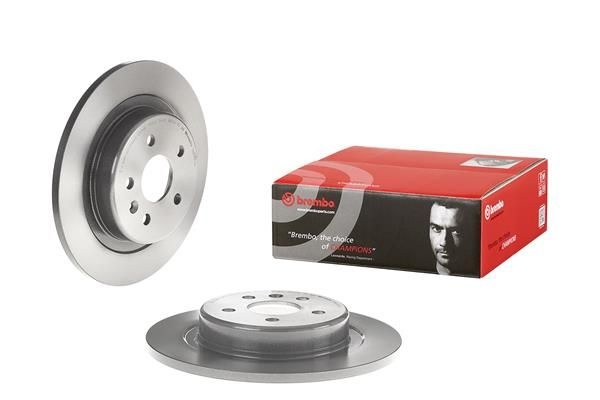 BREMBO Brake disc PRIME LINE - UV Coated solid 08.D757.11 Brake rotor,Brake discs OPEL,VAUXHALL,Astra K Sports Tourer (B16),Astra K Schrägheck (B16)