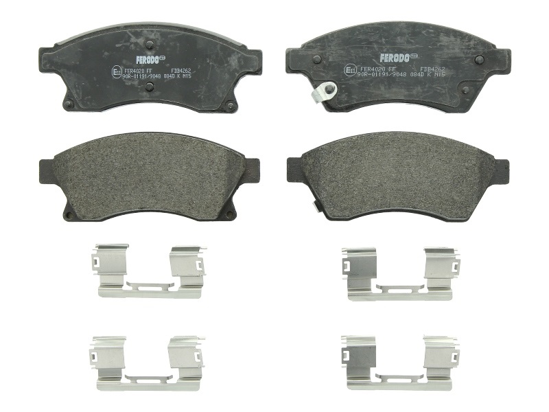 Brake Pad Set, disc brake PREMIER ECO FRICTION FDB4262 Ferodo ...