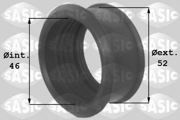 SASIC Turbocharger Hose Inlet 3330009 Charger Intake Hose PEUGEOT,CITROËN,206 Schrägheck (2A/C),206 CC (2D),207 (WA_, WC_),207 CC (WD_)