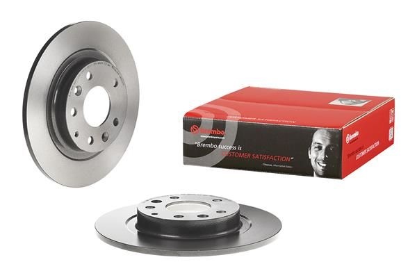 BREMBO Brake disc PRIME LINE - UV Coated solid 08.D222.11 Brake rotor,Brake discs MAZDA,CX-3 (DK)