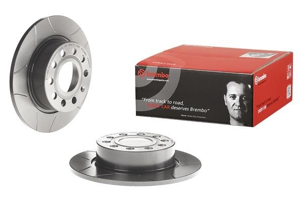 BREMBO Brake disc MAX LINE slotted 08.9502.75 Brake rotor,Brake discs VW,AUDI,SKODA,Golf V Schrägheck (1K1),Golf VII Schrägheck (5G1, BQ1, BE1, BE2)