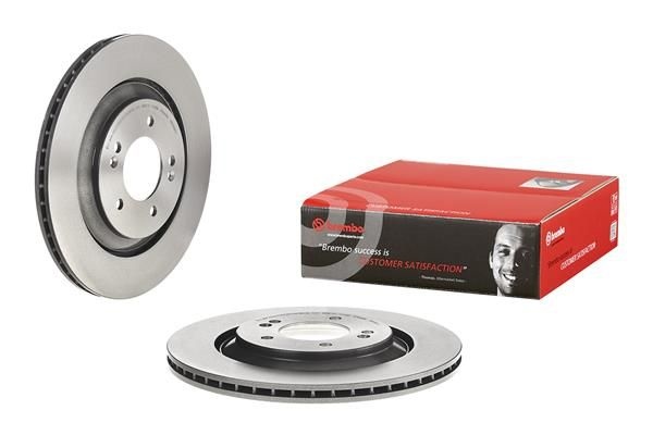 BREMBO Brake disc PRIME LINE - UV Coated internally vented 09.D085.11 Brake rotor,Brake discs HYUNDAI,i30 Schrägheck (PDE, PD, PDEN)