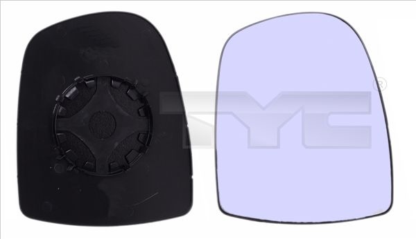 TYC Wing Mirror Glass Right 325-0075-1 Side Mirror Glass,Mirror Glass OPEL,RENAULT,NISSAN,Vivaro A Kastenwagen (X83),Vivaro A Combi (X83)
