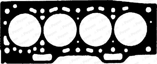 Gasket, cylinder head BN200 Payen